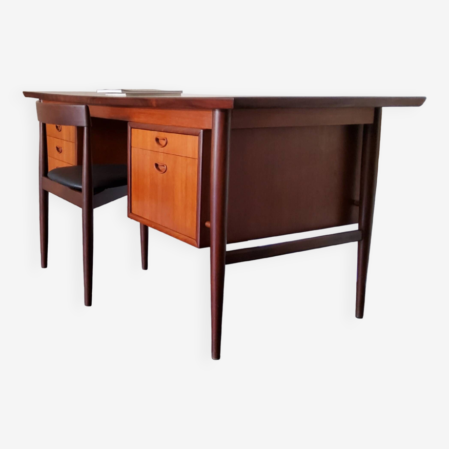 Vintage bureau bois scandinave