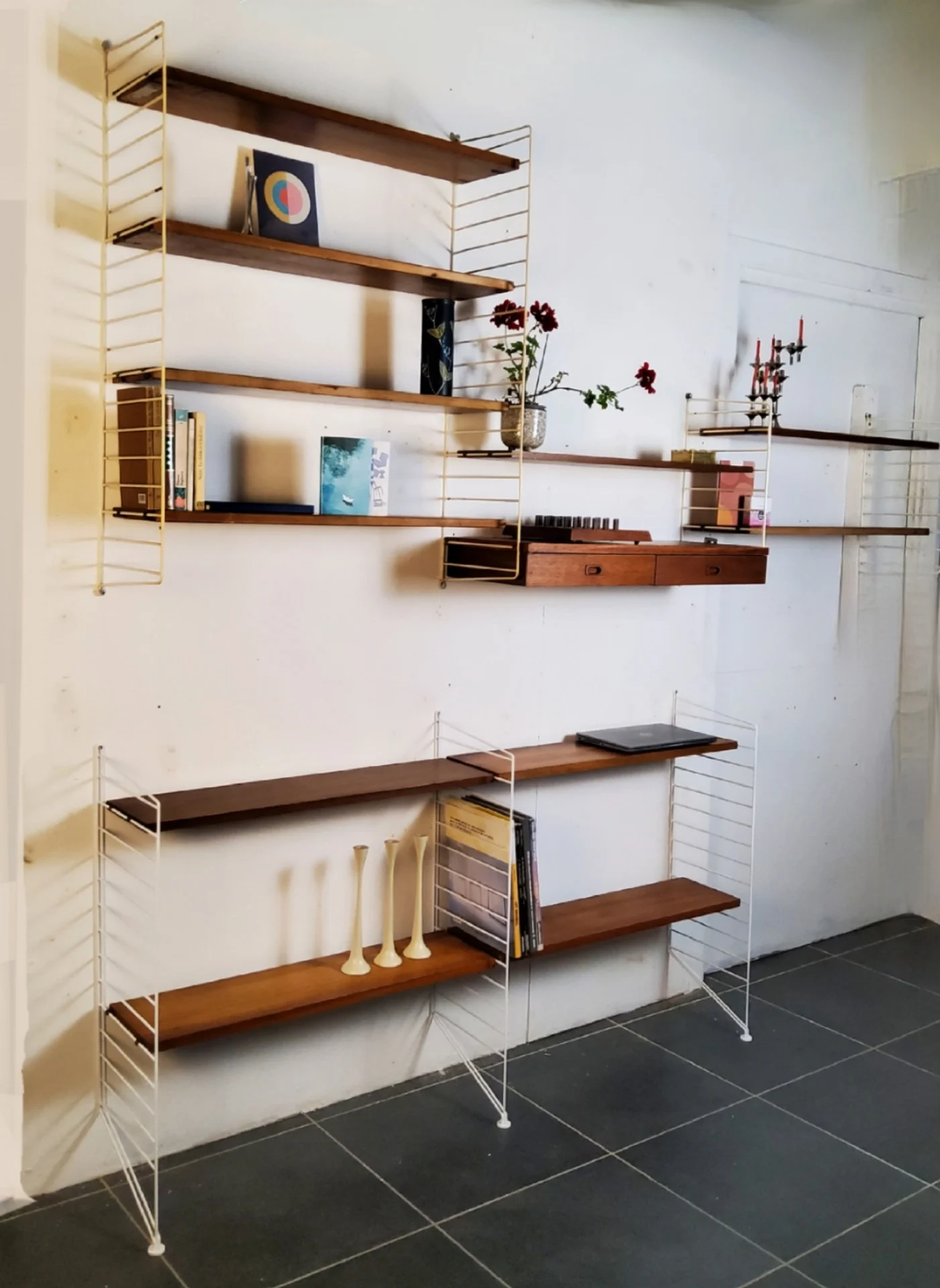 Etagere murale vintage par nisse strinning