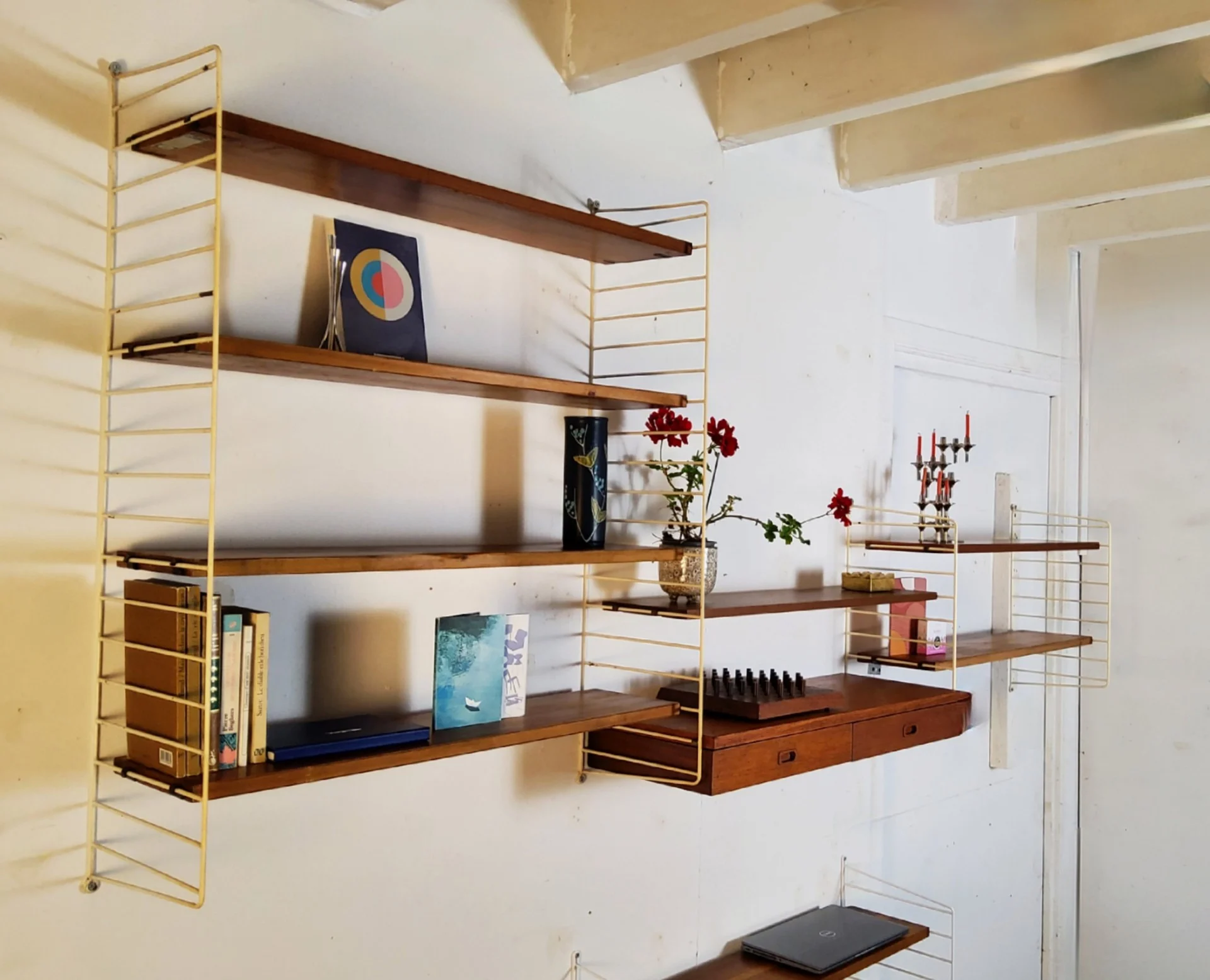 Etagere murale vintage par nisse strinning
