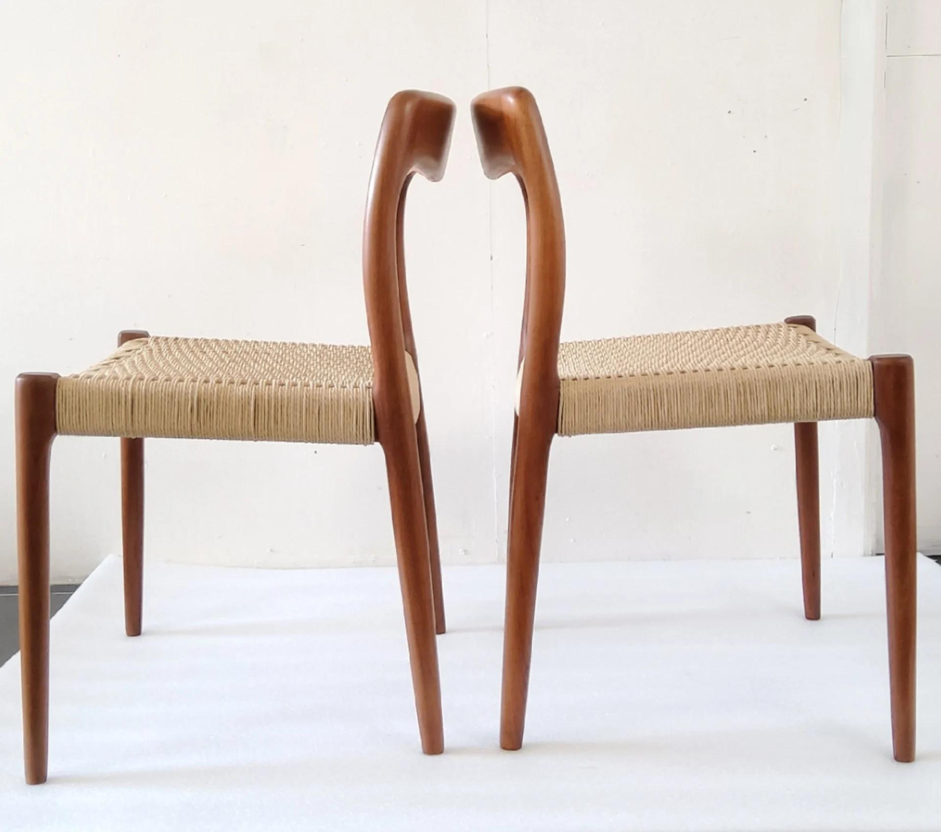 Niels Moller chaises danoises bois scandinave