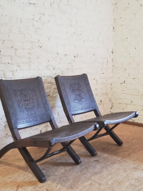Paire de fauteuils 